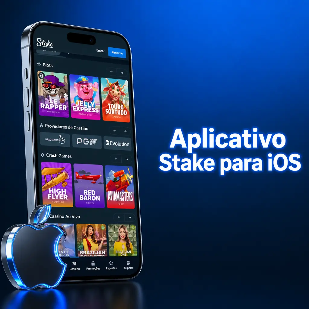Aplicativo Stake para iOS no iPhone e iPad