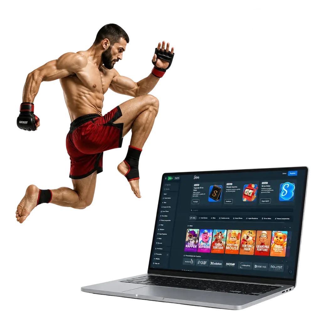 Apostas em MMA Online no Brasil com a Stake