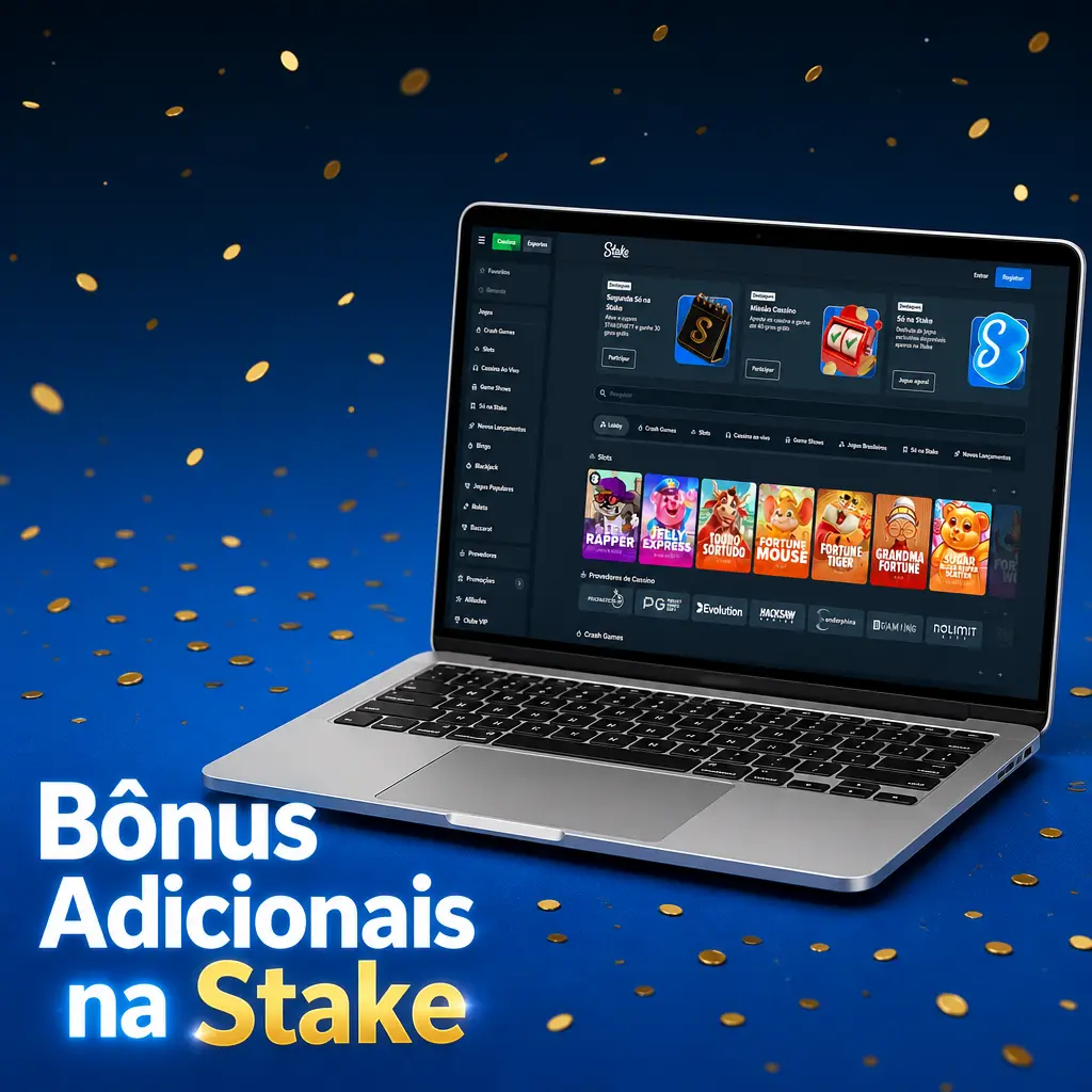 Bônus adicionais e programa VIP da Stake