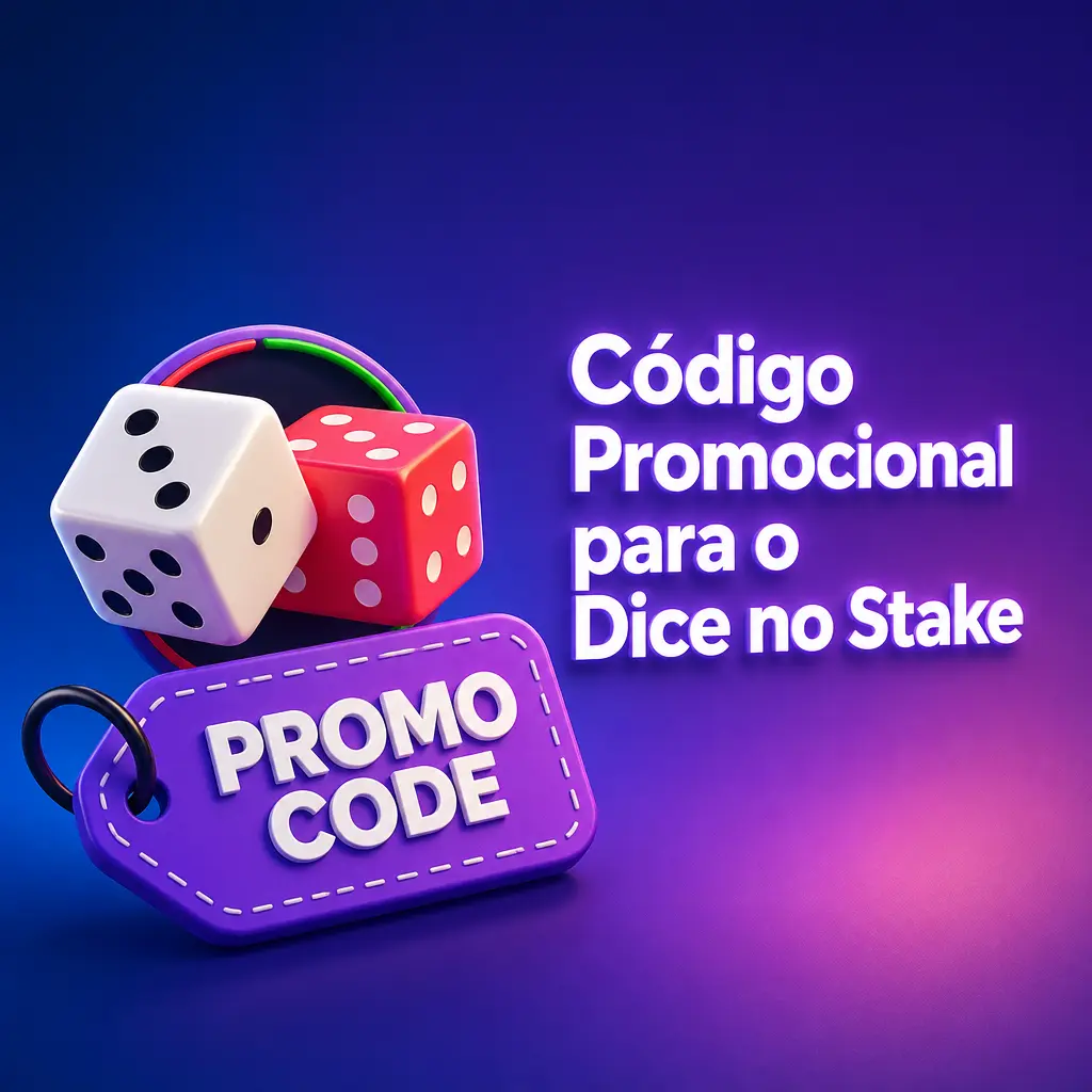 Dice no Stake com código promocional STAKEPOWER