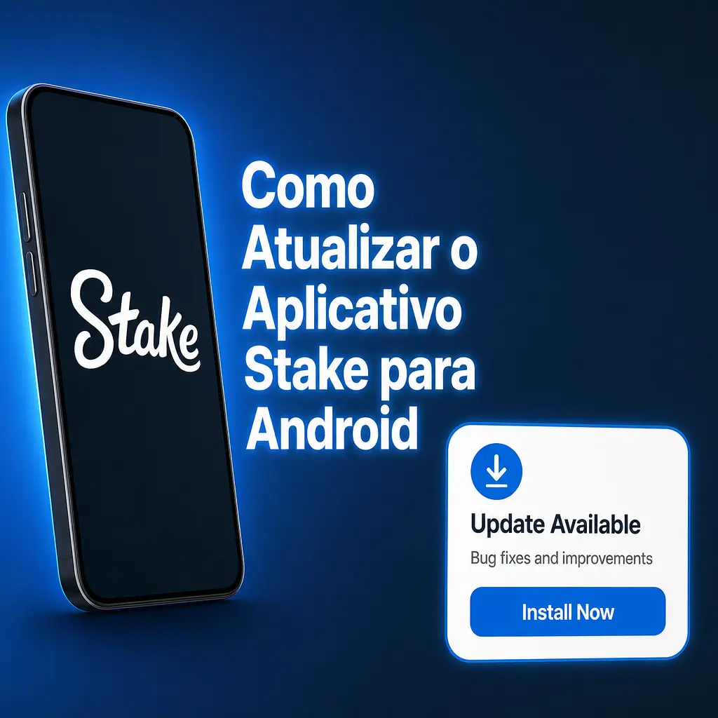 Como atualizar o aplicativo Stake para Android