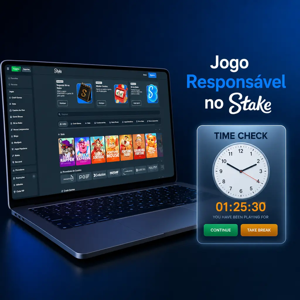 Ferramentas de jogo responsável no Stake