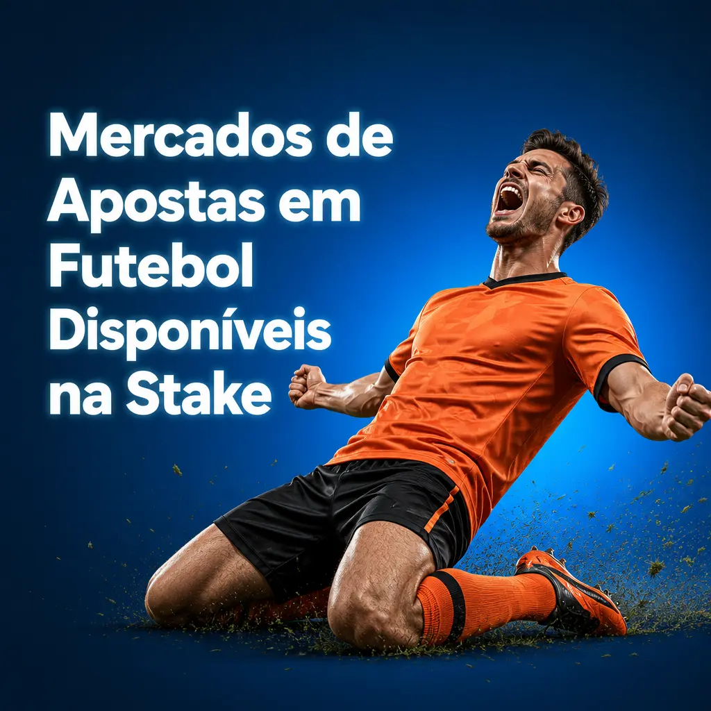 Mercados de apostas em futebol disponíveis na Stake