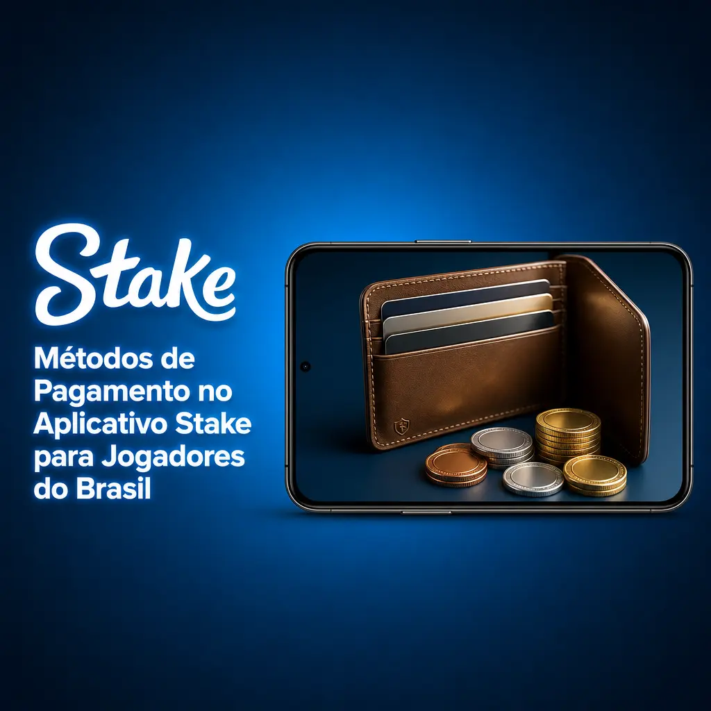 Métodos de pagamento Pix no aplicativo Stake