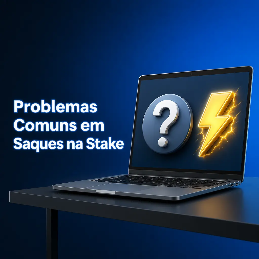 Problemas comuns em saques na Stake
