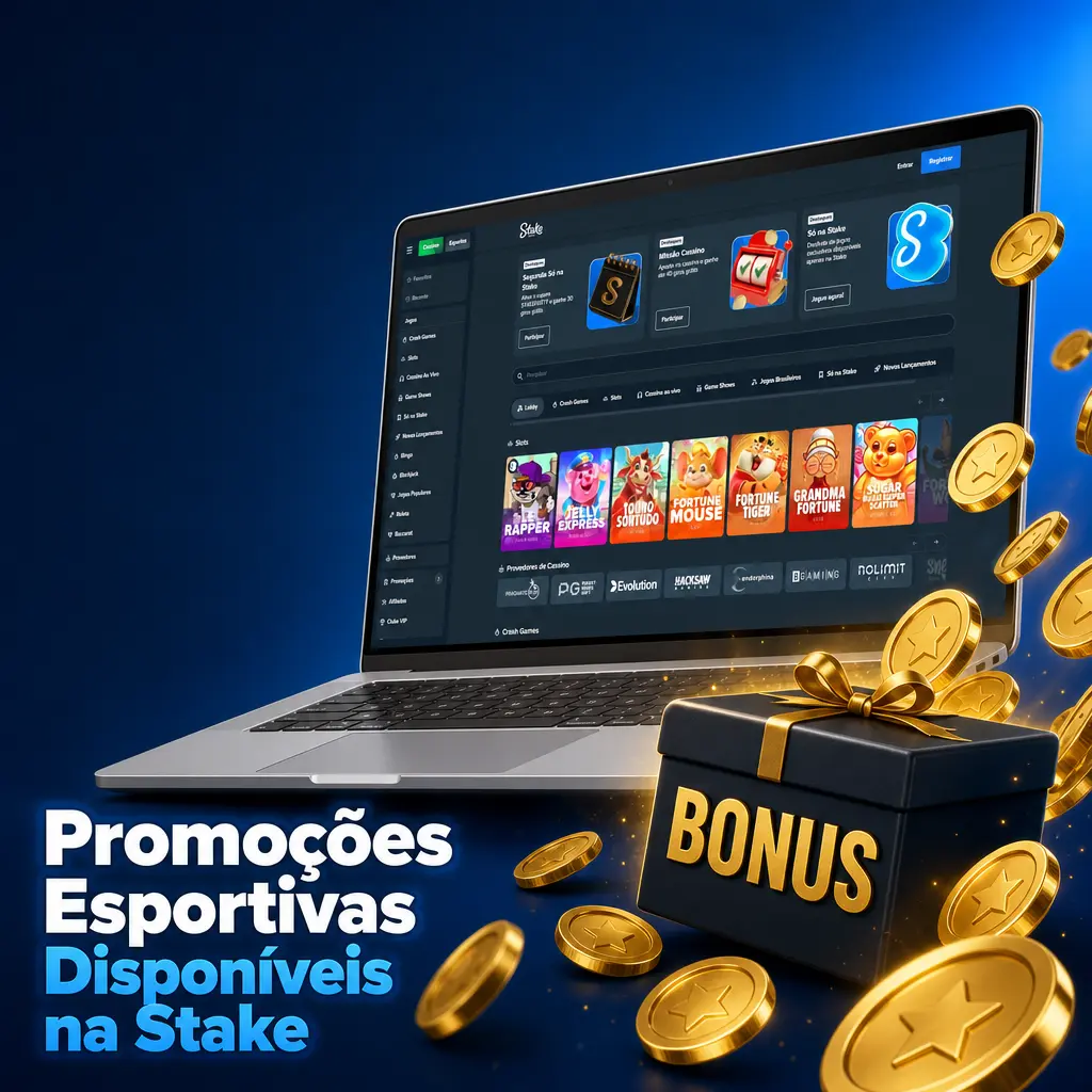 Promoções esportivas da Stake para jogadores brasileiros