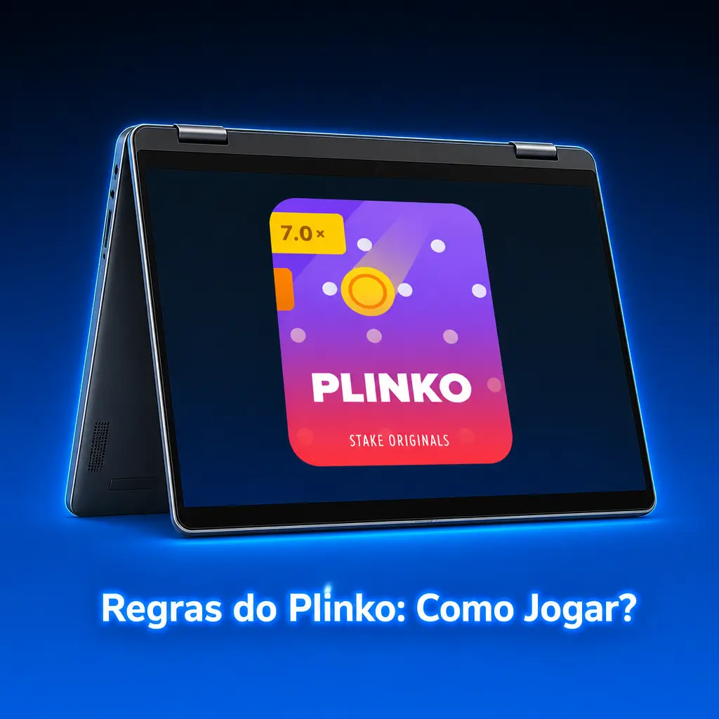 Bola quicando no campo de pinos do Plinko da Stake