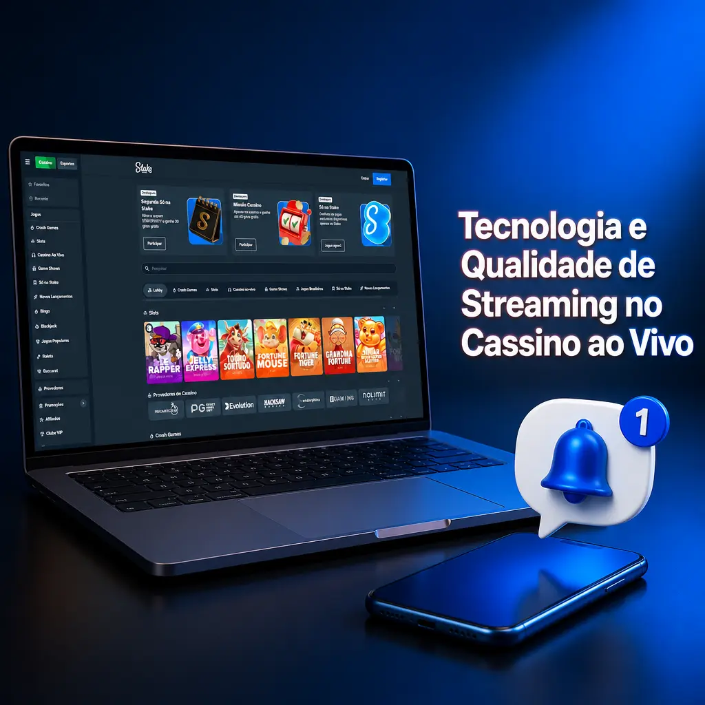 Tecnologia de streaming e GCU em mesa de cassino ao vivo