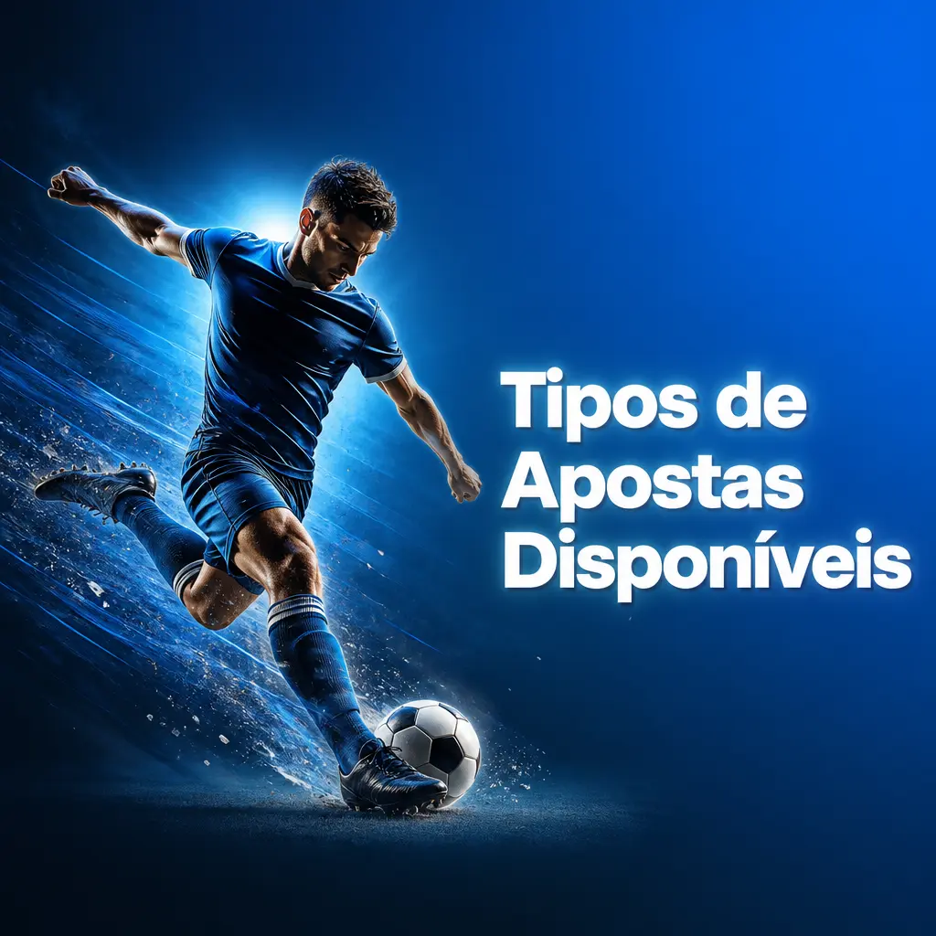 Tipos de apostas esportivas disponíveis na Stake