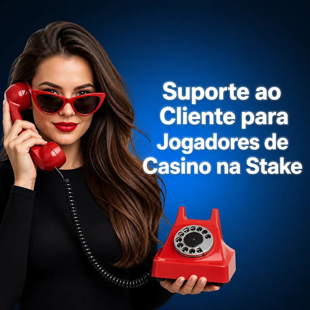 Equipe de suporte ao cliente da Stake disponível 24/7 para jogadores brasileiros