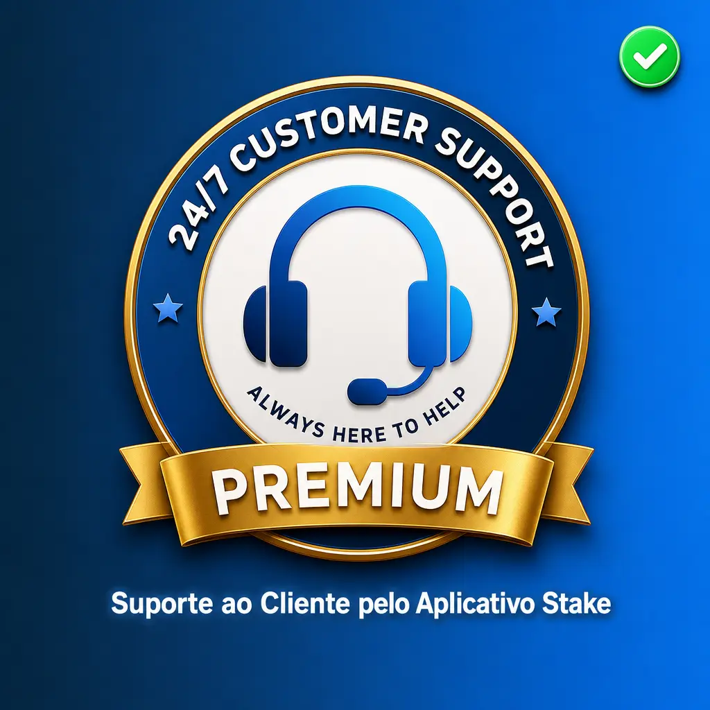 Suporte ao cliente pelo aplicativo Stake